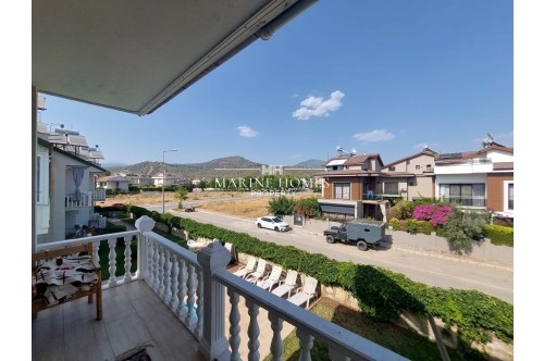 3+1 DUPLEX FLAT WITH POOL IN CENTRAL LOCATION IN FETHIYE