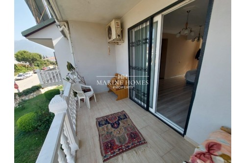 3+1 DUPLEX FLAT WITH POOL IN CENTRAL LOCATION IN FETHIYE